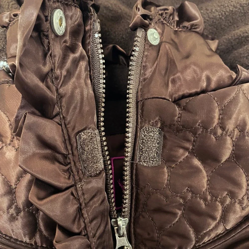 Hawke & Co. 2 Piece Puffer Coat Brown 24M Unisex